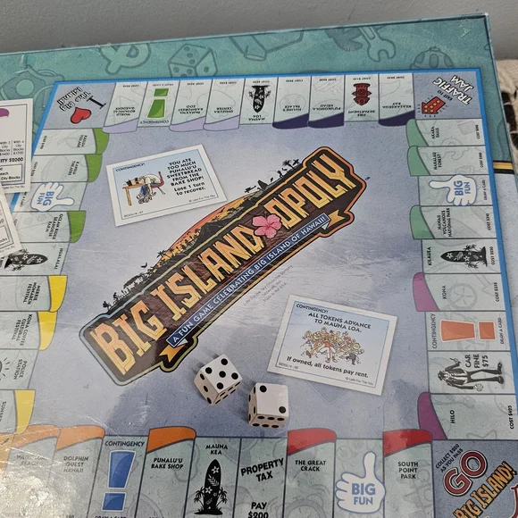 Big Island-Opoly Board Game - Picture 3 of 3